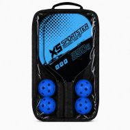 Pickleball set MAXIMA, 2 rackets with 4 indoor balls, blue /20096403/