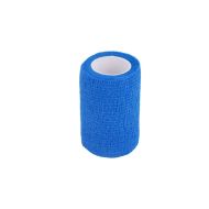 Tape for fixing football shin guards and socks MAXIMA, 75mm x 4.5m, Dark Blue /49004702/