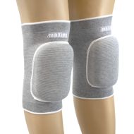 Adult volleyball knee pads MAXIMA, with PU foam pads, Grey /20050001/