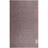 Garment decoration roses with shiny stones /490907/