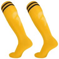 Football socks (knee socks) MAXIMA, men’s, size 38-44, Yellow /42060703/
