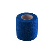 Tape for fixing football shin guards and socks MAXIMA, 50mm x 4.5m, Blue /49004603/