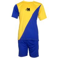 Football / volleyball / handball kit, jersey with shorts - Dark Blue with Yellow, MAXIMA, L /40016503/