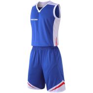 Basketball kit MAXIMA, Blue with White and Red, size 30 /40024101/
