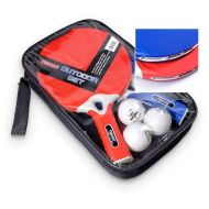 Table tennis rackets TIBHAR OUTDOOR set of 2 with 3 balls /900326/