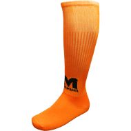 Football socks - knee socks MAXIMA, size 41-44, Orange /42060303/