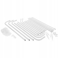 Soccer goal MAXIMA, 240x150x90 cm, foldable, with net and pegs /300601/