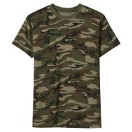 Cotton T-shirt with camouflage print /400606/