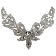 Garment decoration necklace with diamond stones /490905/