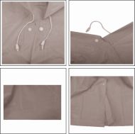 Raincoat with sleeves and hood MAXIMA, Lilac /60041003/