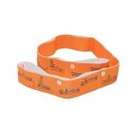 Pilates band MAXIMA, orange, 8-level, textile /31046302/
