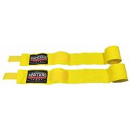 Boxing hand wraps MASTERS, 2.5 m, yellow, pair /40052601/