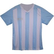 Football / volleyball / handball kit, jersey with shorts - Light Blue with White stripe, MAXIMA, S /40013801N/