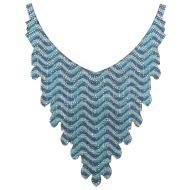 Garment decoration necklace with stones /490901/