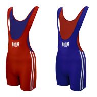 Wrestling and weightlifting singlet, reversible, adult sizes, size L /40031302/