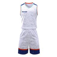 Basketball kit MAXIMA, White, size 34 /40024502/