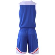 Basketball kit MAXIMA, Blue with White and Red, size XL /40024106/