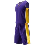 Basketball kit MAXIMA, Purple with Yellow, size XL /40024206/