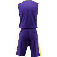 Basketball kit MAXIMA, Purple with Yellow, size XL /40024206/