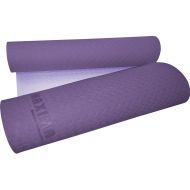 Yoga mat MAXIMA, 182 x 61 x 0.6 cm, made of TPE, Purple with Light Purple /30101802/