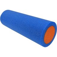 Foam roller MAXIMA, 45 x Ø15 cm, smooth surface, Blue/orange /30001903/