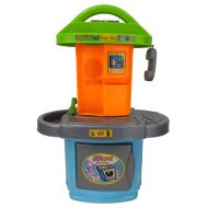 Children’s play set MAXIMA, kitchen, washing machine and ironing board /500804/