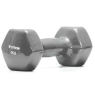 Dumbbell ORION 4 kg, Grey /90022702/