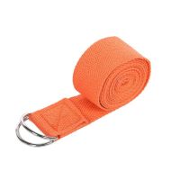 Yoga strap MAXIMA, 180x3.8 cm, Orange /40005003/