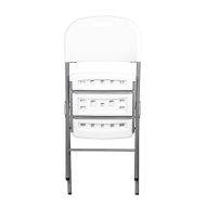 Folding chair for catering, picnic, garden and camping MAXIMA, HDPE and steel, 55x44xH85 cm /600704/