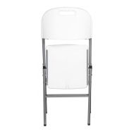 Folding chair for catering, picnic, garden and camping MAXIMA, HDPE and steel, 55x44xH85 cm /600704/