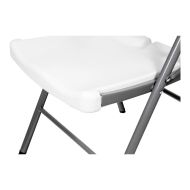 Folding chair for catering, picnic, garden and camping MAXIMA, HDPE and steel, 55x44xH85 cm /600704/