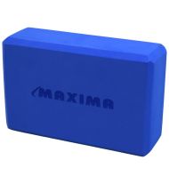 Yoga block MAXIMA, 23 x 15 x 8 cm, EVA, Blue /30001507/