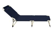 Chaise lounge bed MAXIMA, 193x63xh25 cm, Blue /60023503/