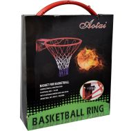 Basketball rim MAXIMA, 43 cm, double spring flexible rim with net /300680/