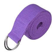 Yoga strap MAXIMA, 180x3.8 cm, Purple /40005013/