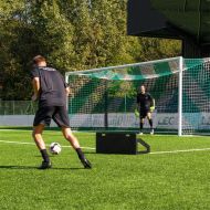 Passing rebound frame for ground and aerial passes MAXIMA, 100x40 cm /300663/