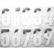 Team number for football, basketball, volleyball and others, H15 cm, White /49999701/