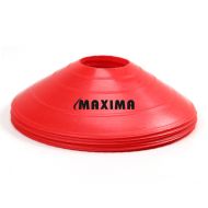 Конус за маркиране (шапка, паница) MAXIMA, Червен /20081905/