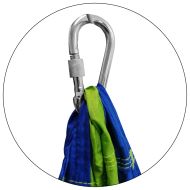 Hanging chair hammock swing type MAXIMA, with inflatable pillow /60024901N/