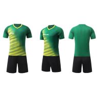 Football / Volleyball / Handball kit (shirt and shorts) MAXIMA, Electric Green with Black, size 30 /40068001/