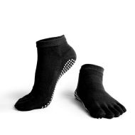 Yoga socks MAXIMA, solid colors, Black /40073107/