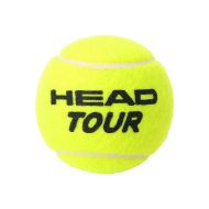 Tennis balls HEAD Tour, ITF approved, 3 pcs per can /450318/