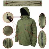 Women's winter jacket ONE POLAR, Green, Size XL /PO214201