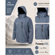 Women's winter jacket ONE POLAR, Grey, Size 2XL /PO214203
