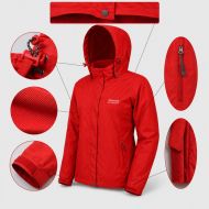 Women's winter jacket ONE POLAR, Red, Size XL /PO214504
