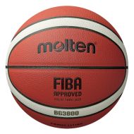 Баскетболна топка Molten B5G3800, FIBA Approved, Кожена, Размер 5 /360066/