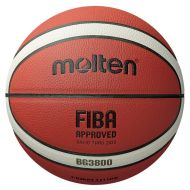 Баскетболна топка Molten B6G3800, FIBA Approved, Кожена, Размер 6 /900670/