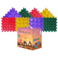 Модулен килим ORTHO PUZZLE, Микс Таралежи /270137/