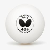 Топче за тенис на маса BUTTERFLY Training ball 40+, Бяло /200375/