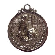 Медал футбол, 4 см, Сребърен /00017802/